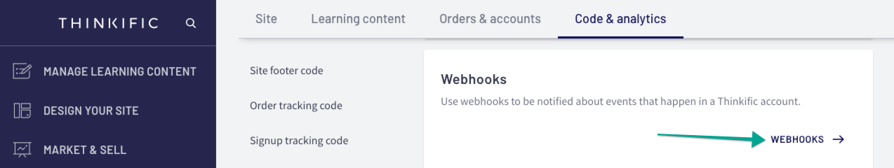 New Webhook
